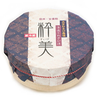 手造りわさび漬粋美