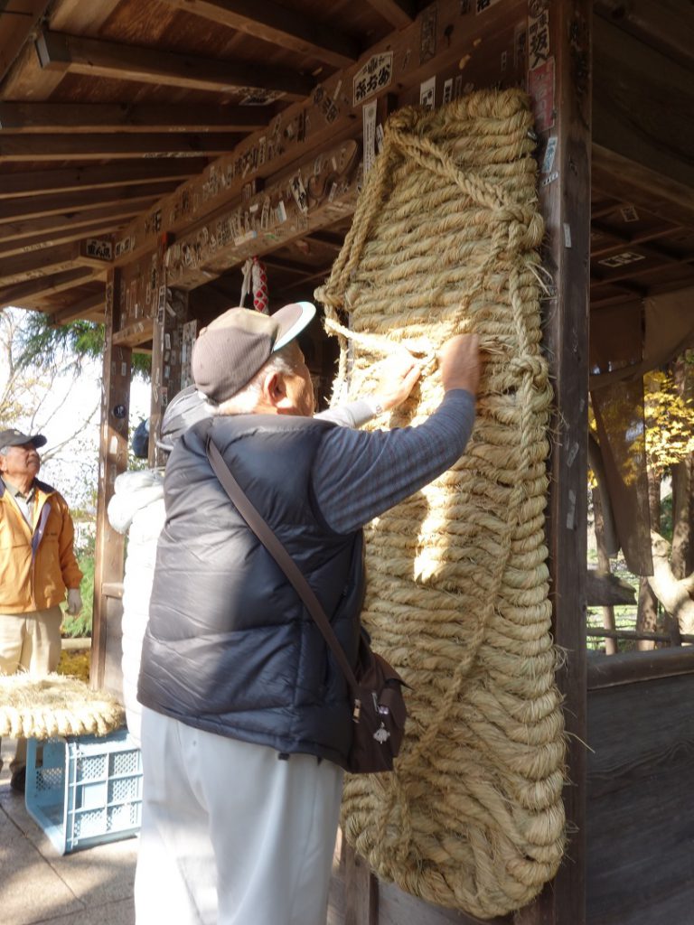大王神社の大わらじ 大王わさび農場 大王神社の大わらじ 大王わさび農場